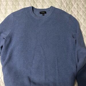 Banana Republic Men's Light Blue Crewneck Sweater